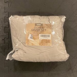 Nestl Cream Duvet Cover Set